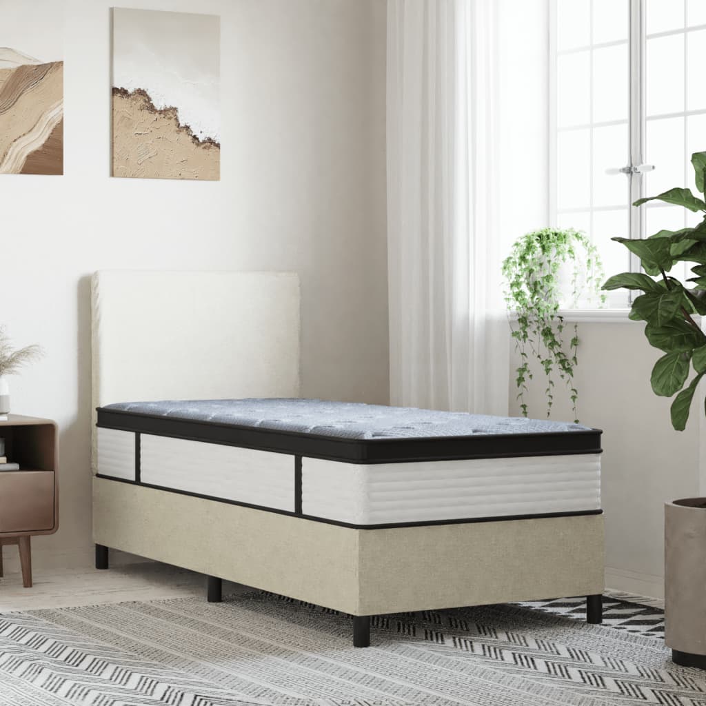 Matelas à ressorts ensachés moyen 90x200 cm - XIOS