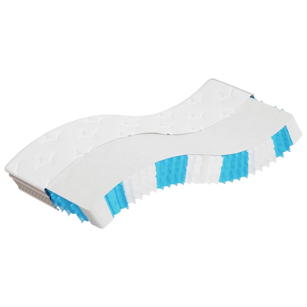 Matelas à ressorts ensachés moyen 90x200 cm - XIOS