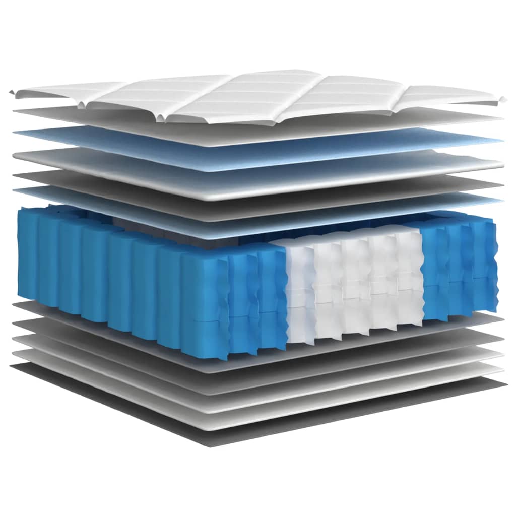 Matelas à ressorts ensachés moyen plus 90x200 cm - XIOS
