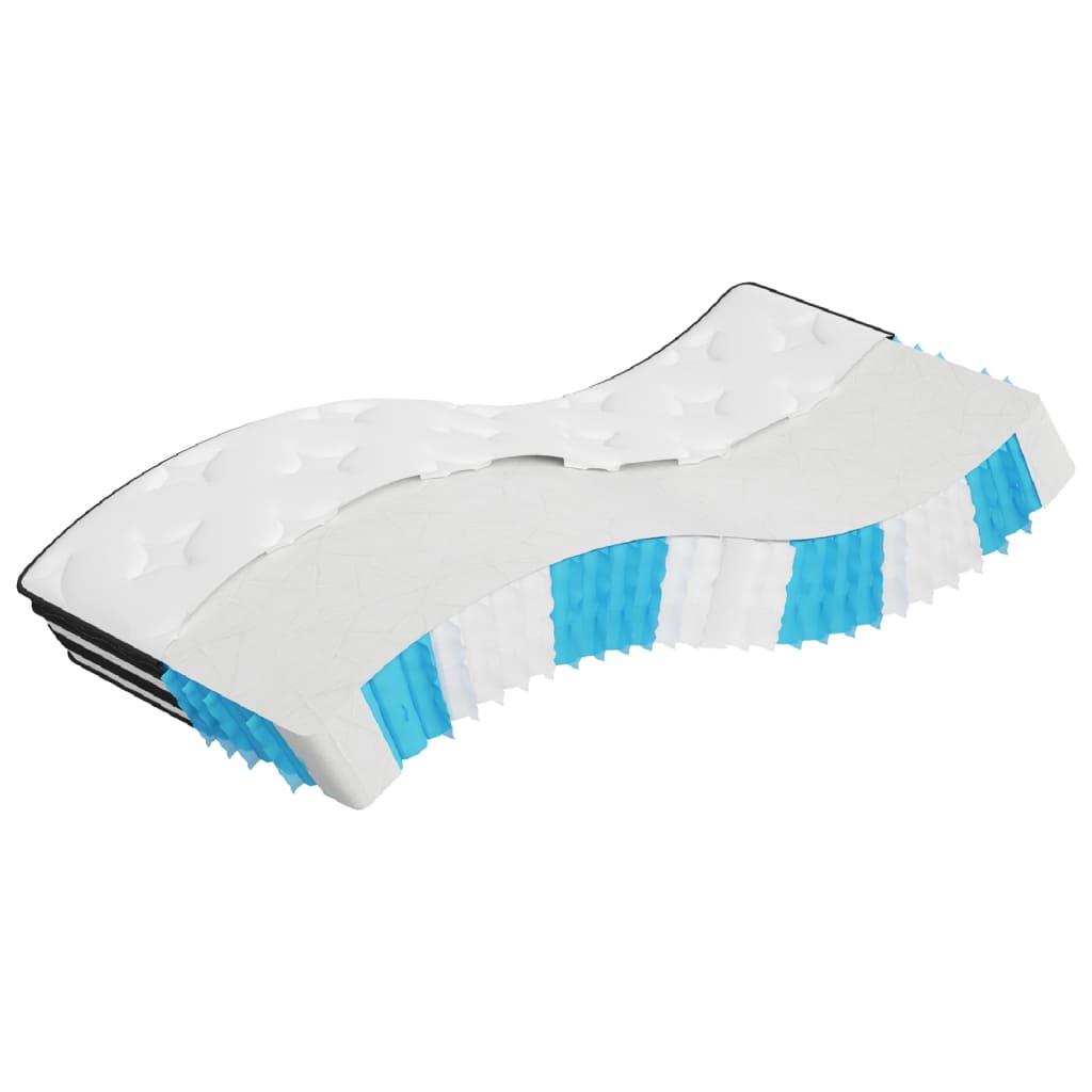 Matelas à ressorts ensachés moyen 80x200 cm - XIOS