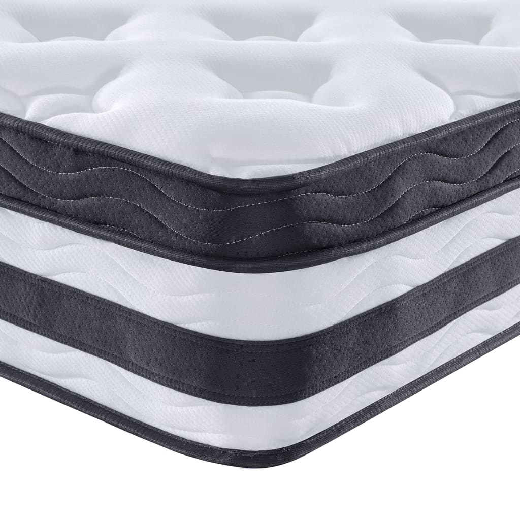 Matelas à ressorts ensachés moyen 140x200 cm - XIOS
