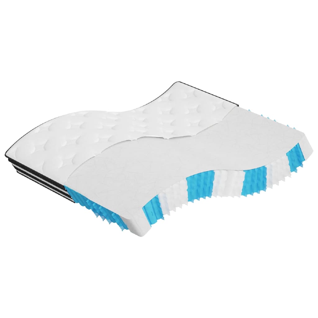 Matelas à ressorts ensachés moyen 160x200 cm Matelas vidaXL