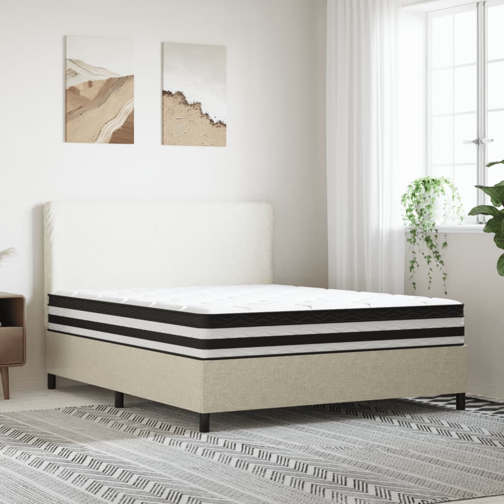 Matelas à ressorts ensachés moyen 160x200 cm Matelas vidaXL
