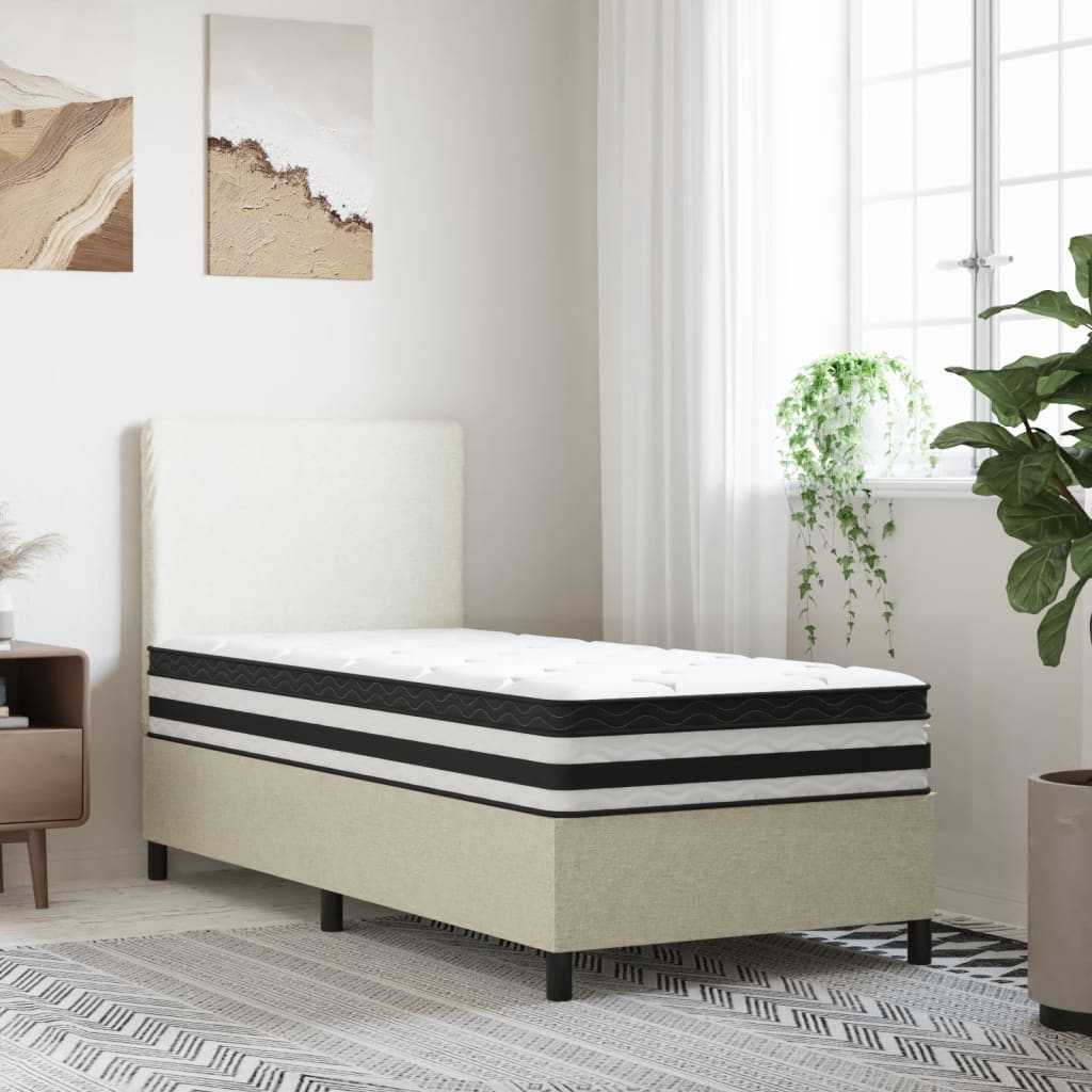 Matelas à ressorts ensachés moyen 70x200 cm Matelas vidaXL