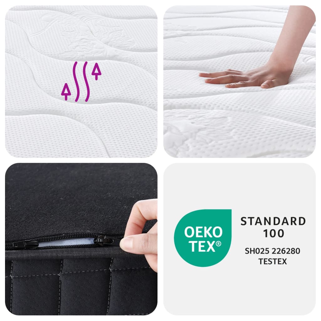 Matelas à ressorts bonnell moyen 90x200 cm - XIOS