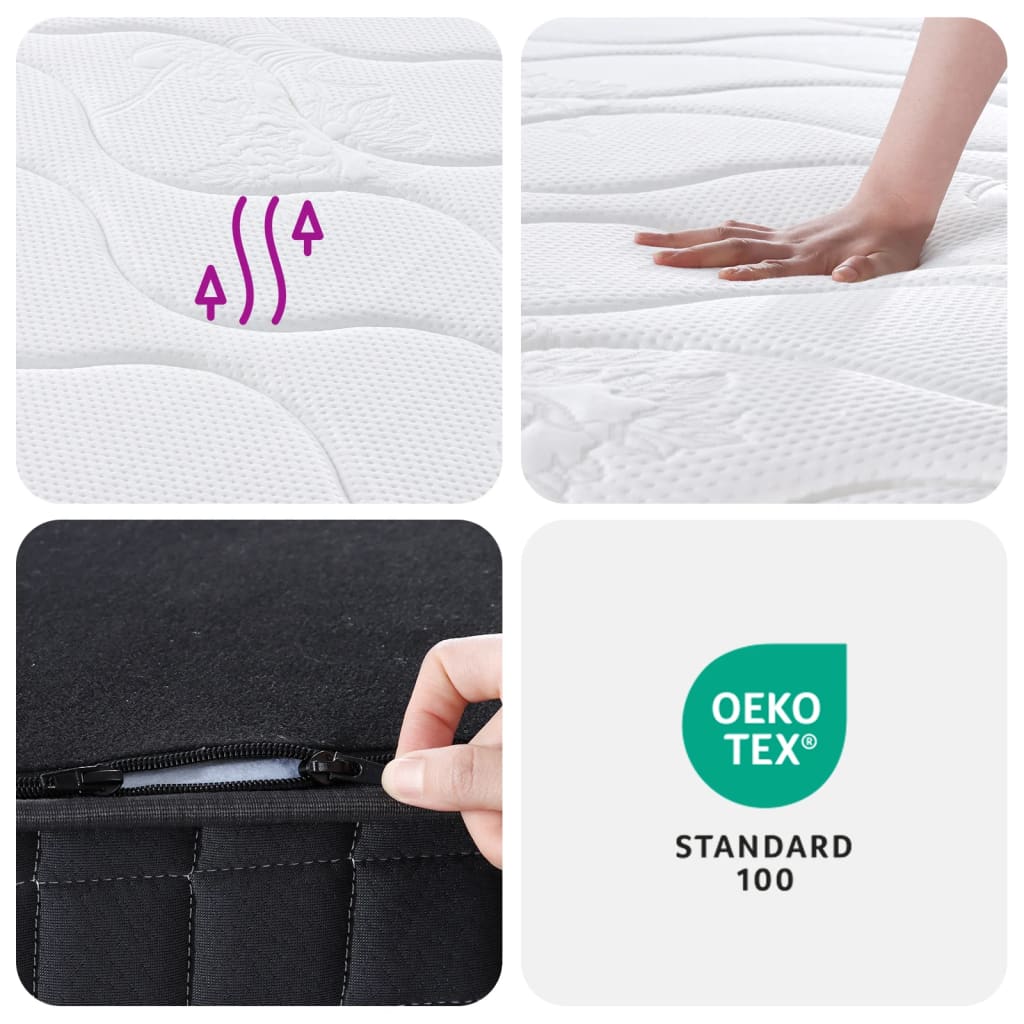 Matelas à ressorts bonnell moyen 90x200 cm - XIOS