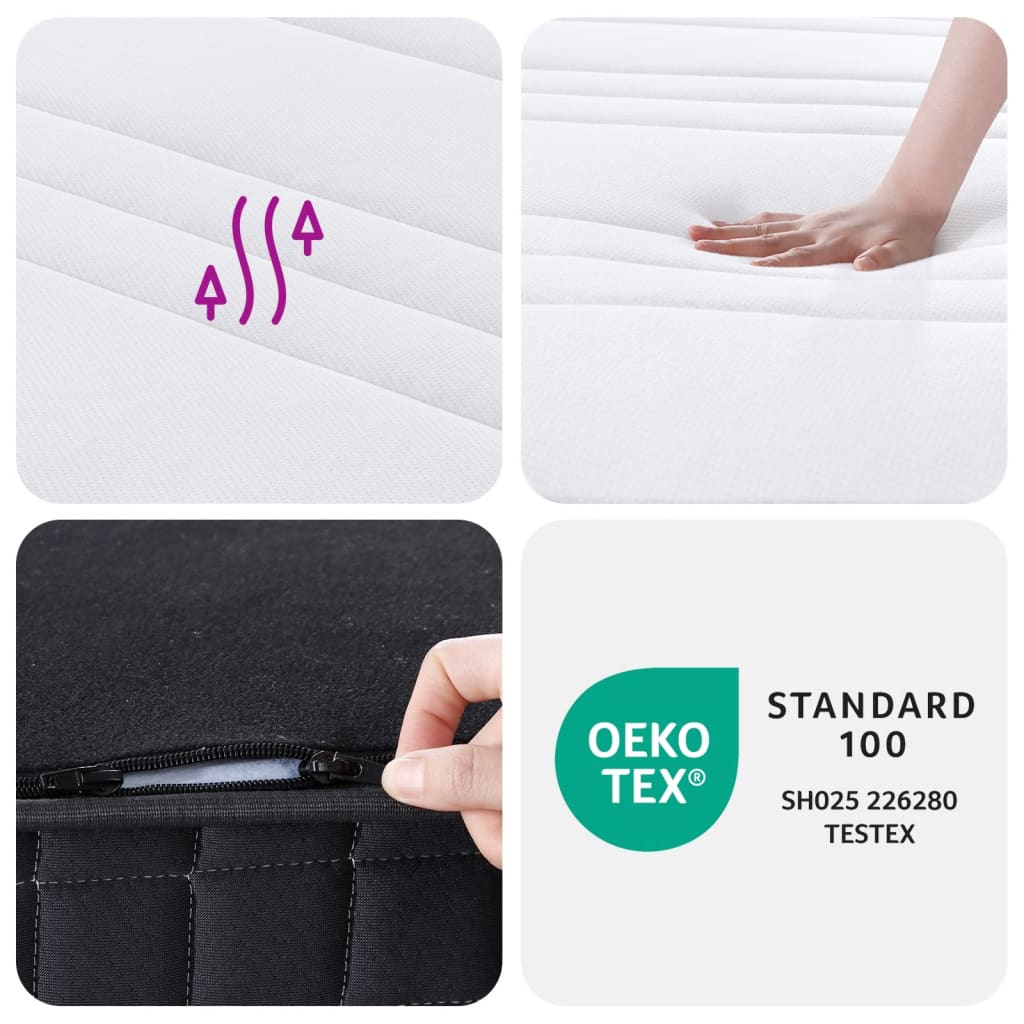 Matelas à ressorts bonnell moyen 80x200 cm - XIOS