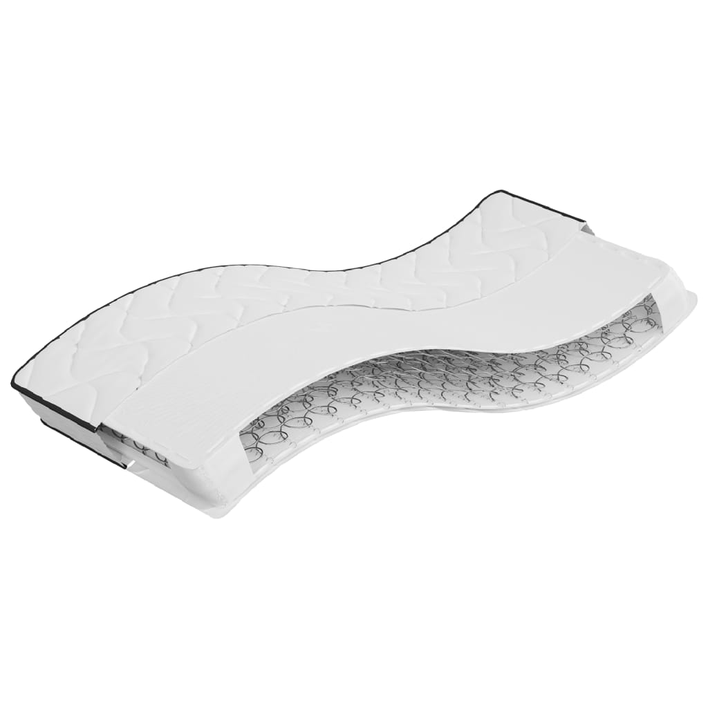 Matelas à ressorts bonnell moyen 80x200 cm Matelas vidaXL