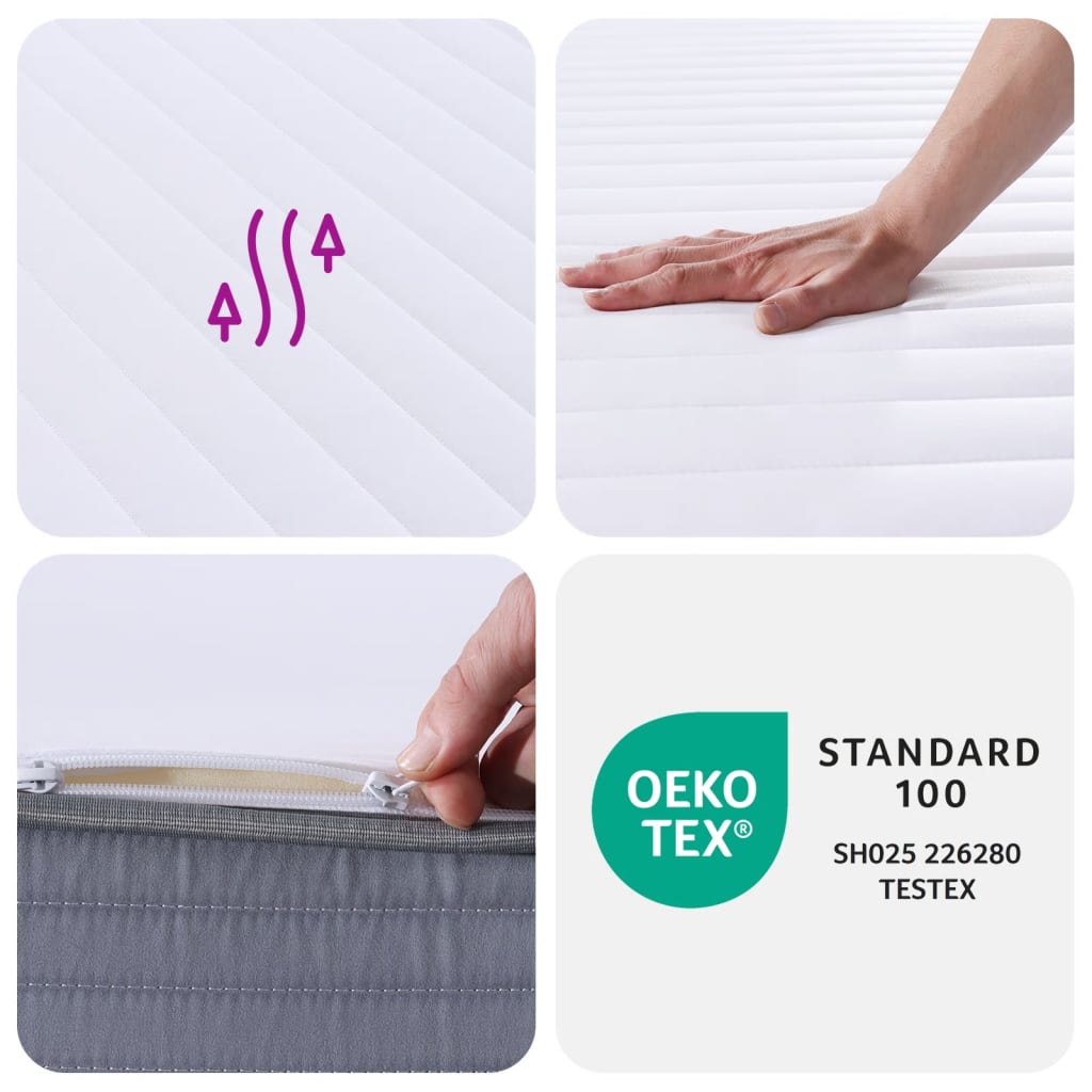 Matelas en mousse moyennement doux 90x190 cm - XIOS