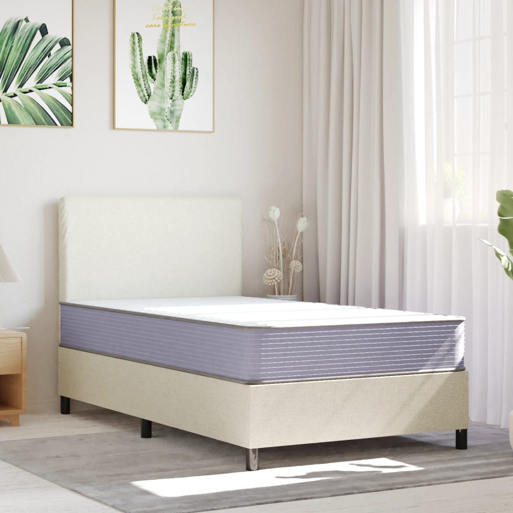 Matelas en mousse moyennement doux 120x200 cm Matelas vidaXL