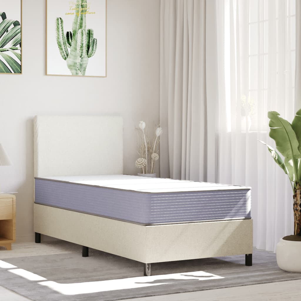 Matelas en mousse moyennement doux 70x200 cm Matelas vidaXL