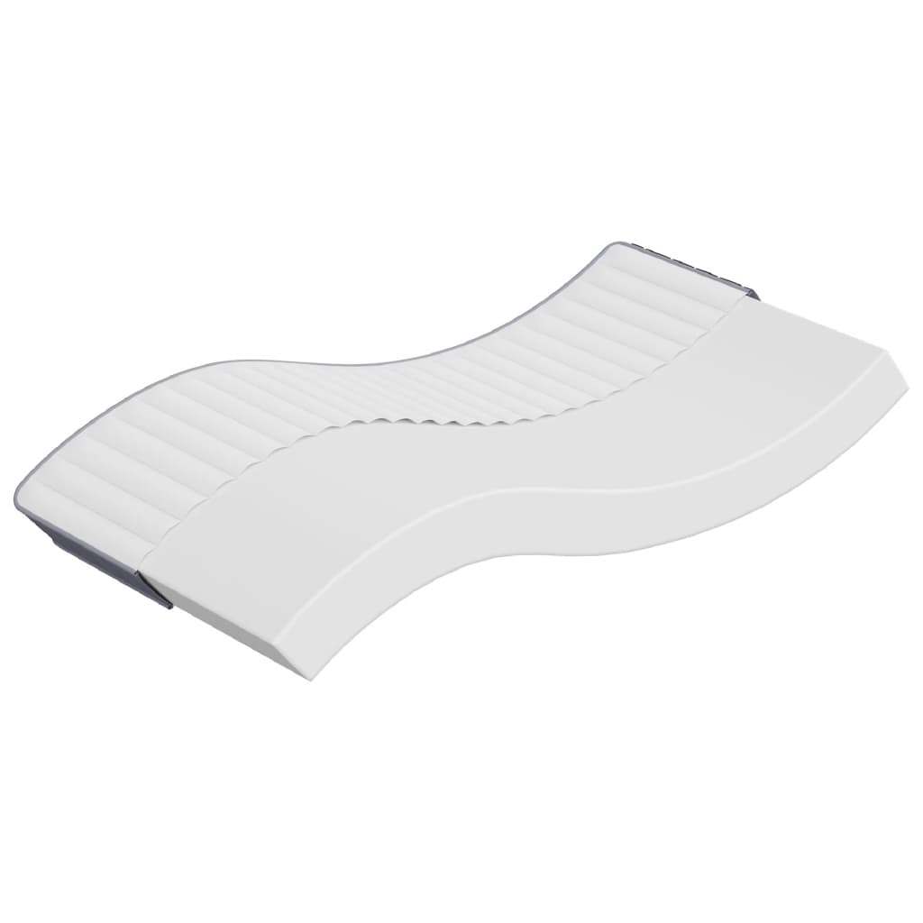 Matelas en mousse moyennement doux 120x200 cm Matelas vidaXL