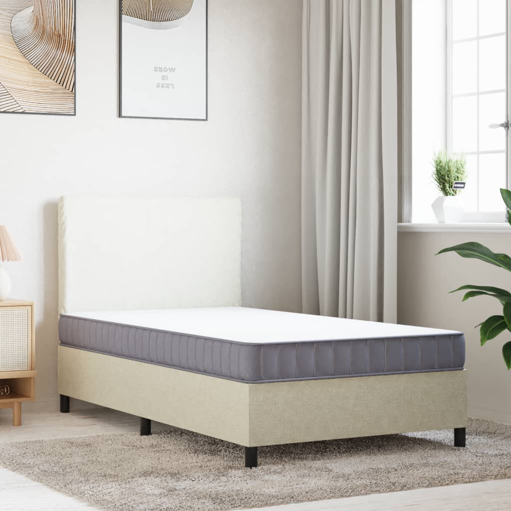 Matelas en mousse moyennement doux 120x200 cm Matelas vidaXL