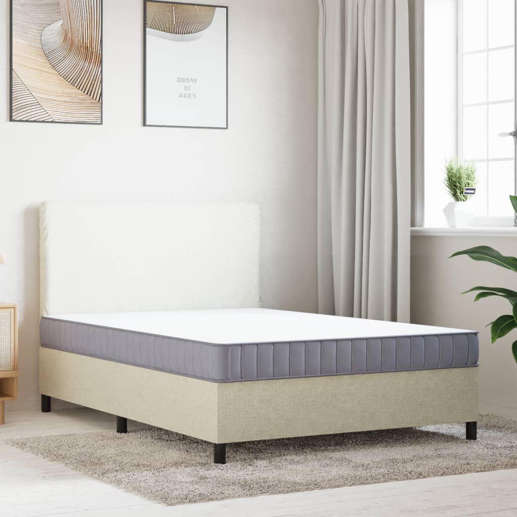 Matelas en mousse moyennement doux 140x190 cm Matelas vidaXL