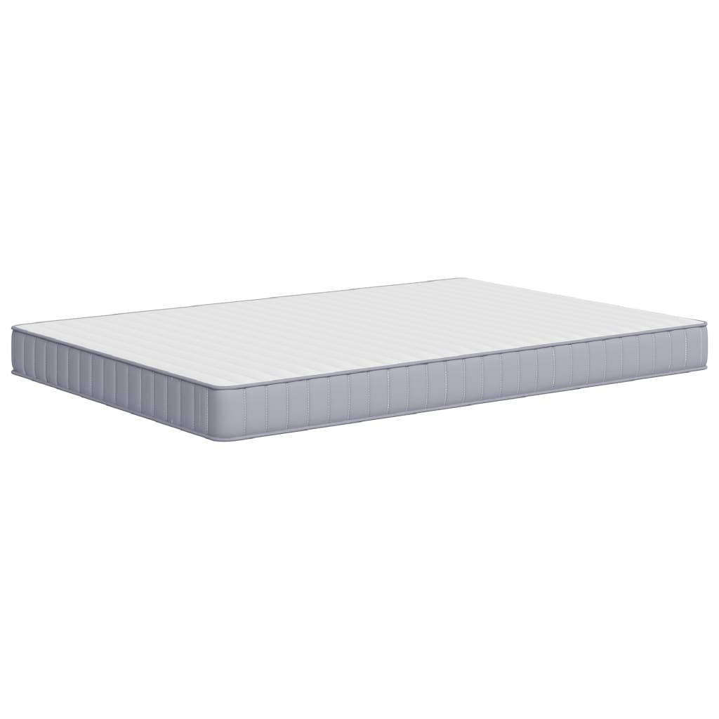 Matelas en mousse moyennement doux 140x190 cm Matelas vidaXL