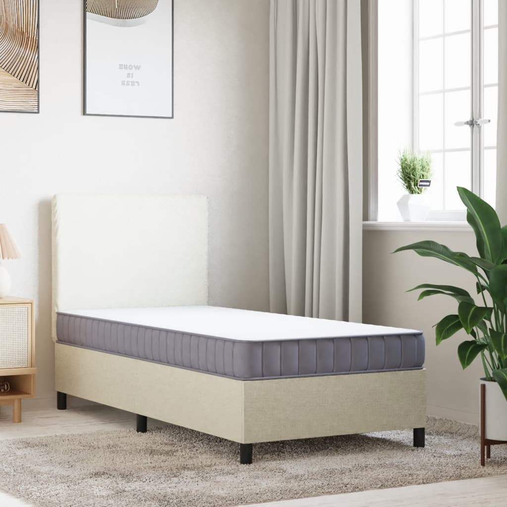 Matelas en mousse moyennement doux 70x200 cm Matelas vidaXL