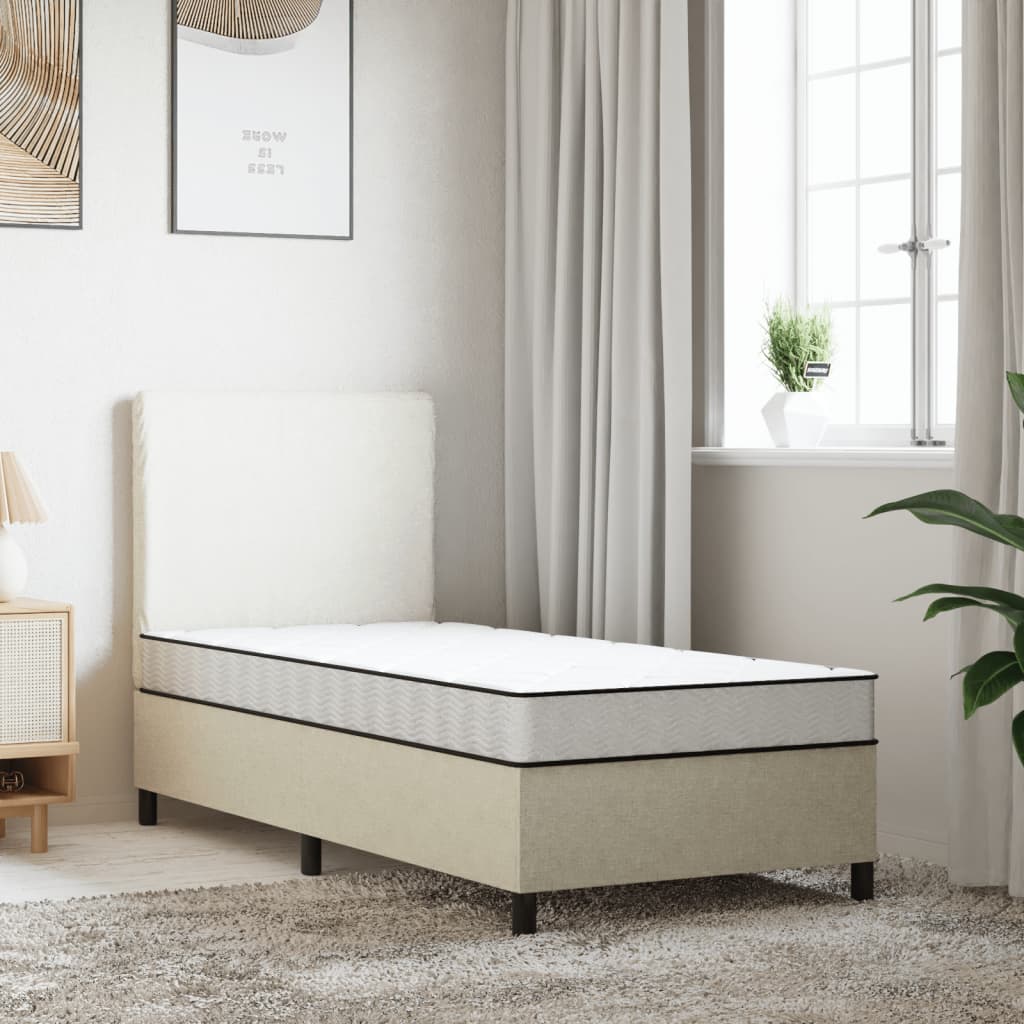 Matelas en mousse moyennement doux 80x200 cm Matelas vidaXL