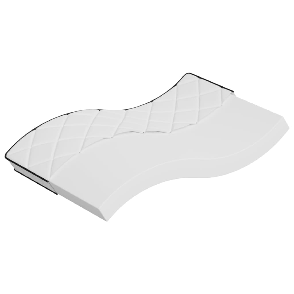 Matelas en mousse moyennement doux 120x200 cm Matelas vidaXL