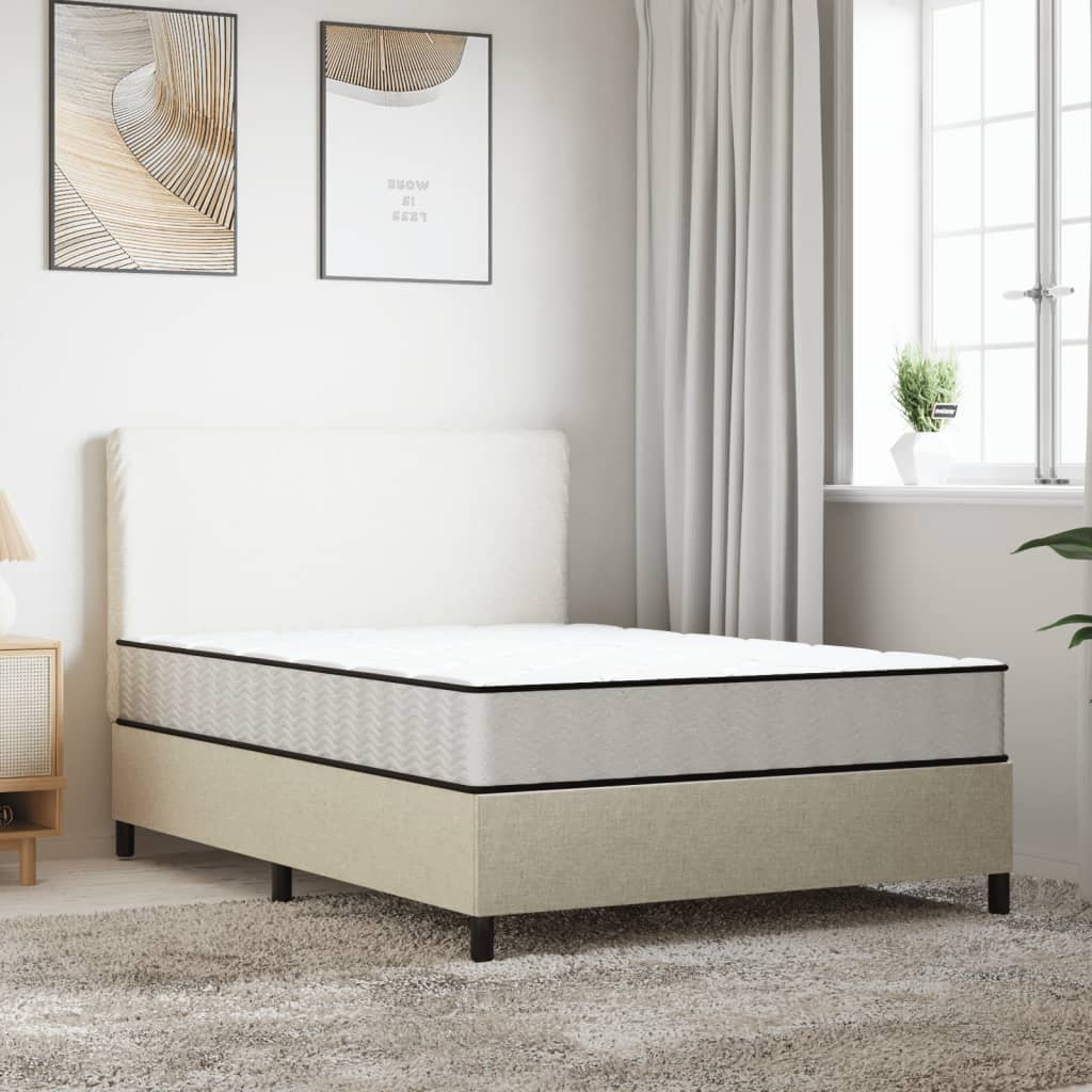 Matelas en mousse moyennement doux 120x200 cm Matelas vidaXL