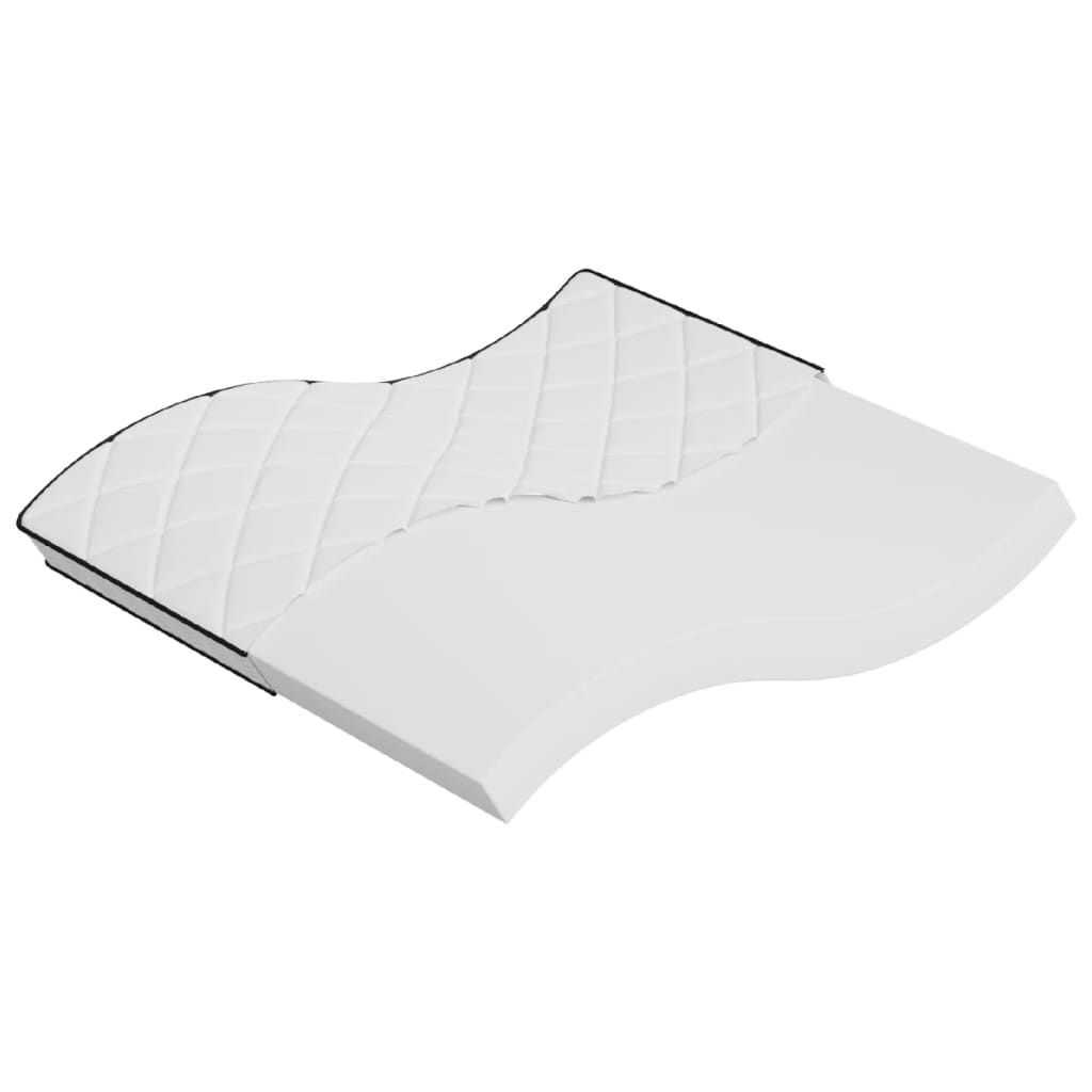 Matelas en mousse moyennement doux 180x200 cm Matelas vidaXL