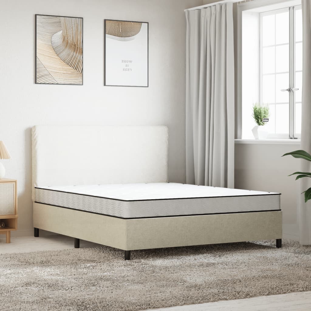 Matelas en mousse moyennement doux 180x200 cm Matelas vidaXL