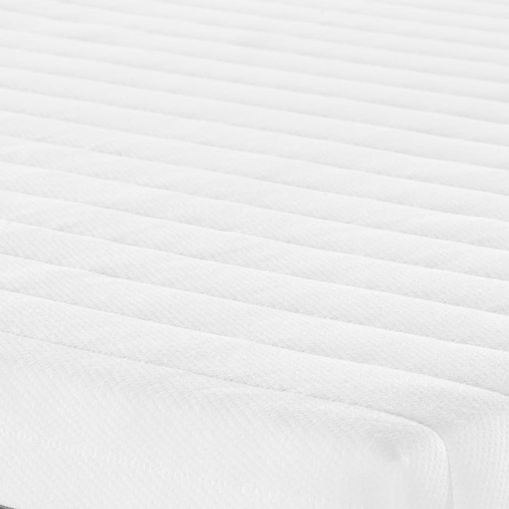 Matelas en mousse moyennement doux 70x200 cm Matelas vidaXL