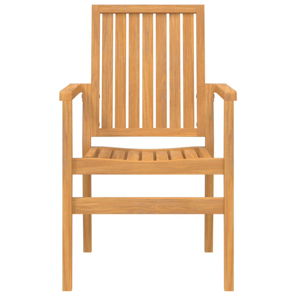 Ensemble à manger de jardin 3 pcs Bois de teck massif