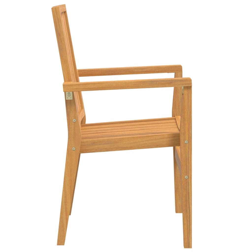 Ensemble à manger de jardin 3 pcs Bois de teck massif