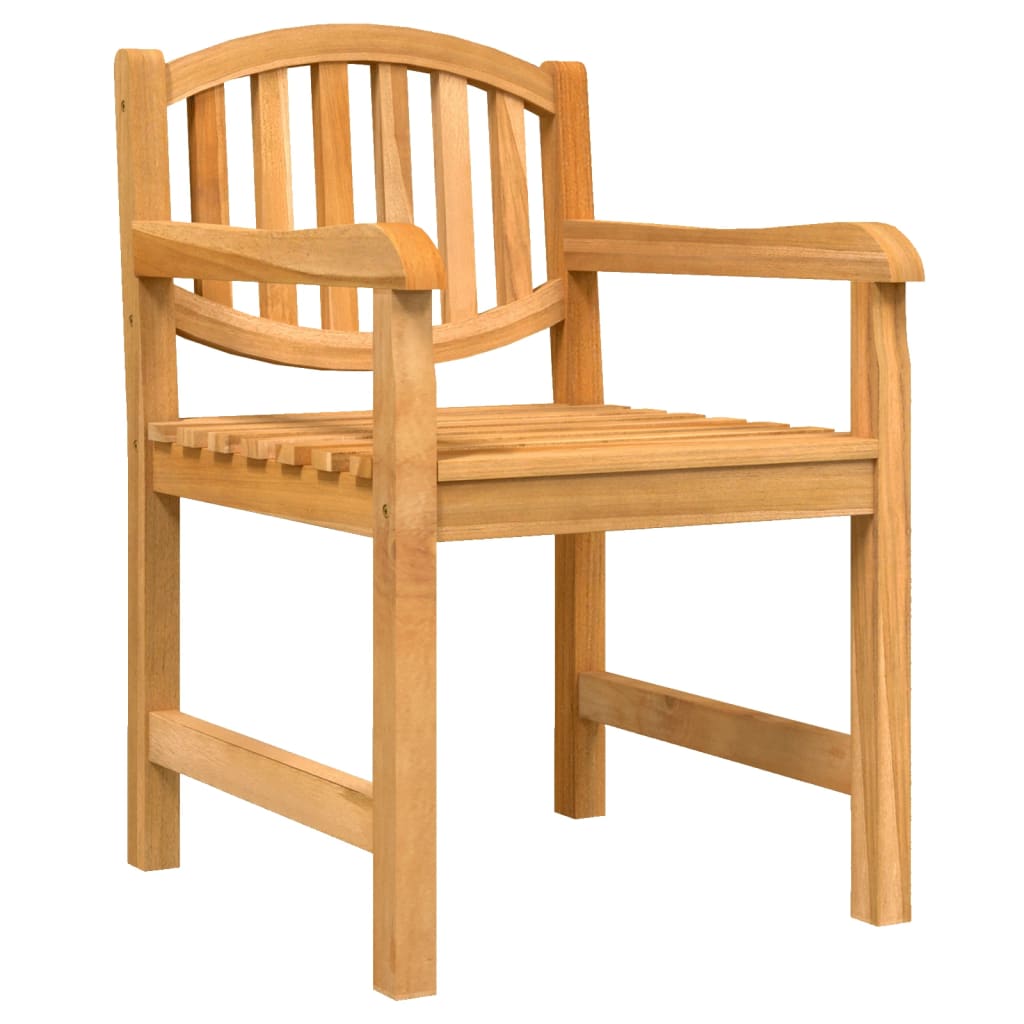 Ensemble à manger de jardin 5pcs Bois de teck massif