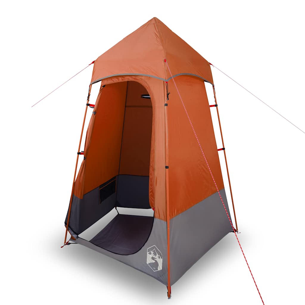 Tente de toilette orange imperméable Tentes vidaXL