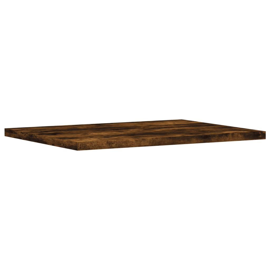 Étagères murales 4 pcs chêne fumé 40x30x1,5cm bois d'ingénierie - XIOS