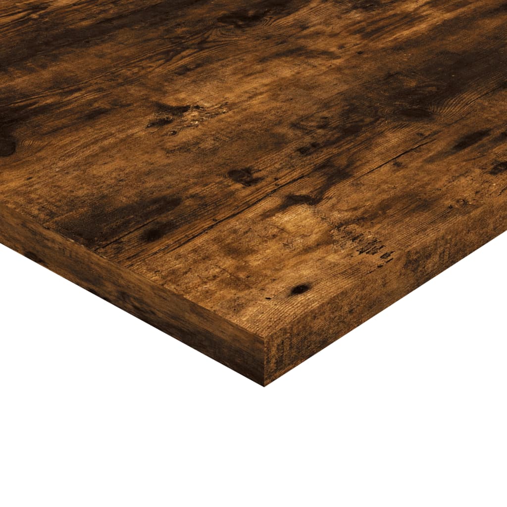 Étagères murales 4 pcs chêne fumé 40x30x1,5cm bois d'ingénierie - XIOS