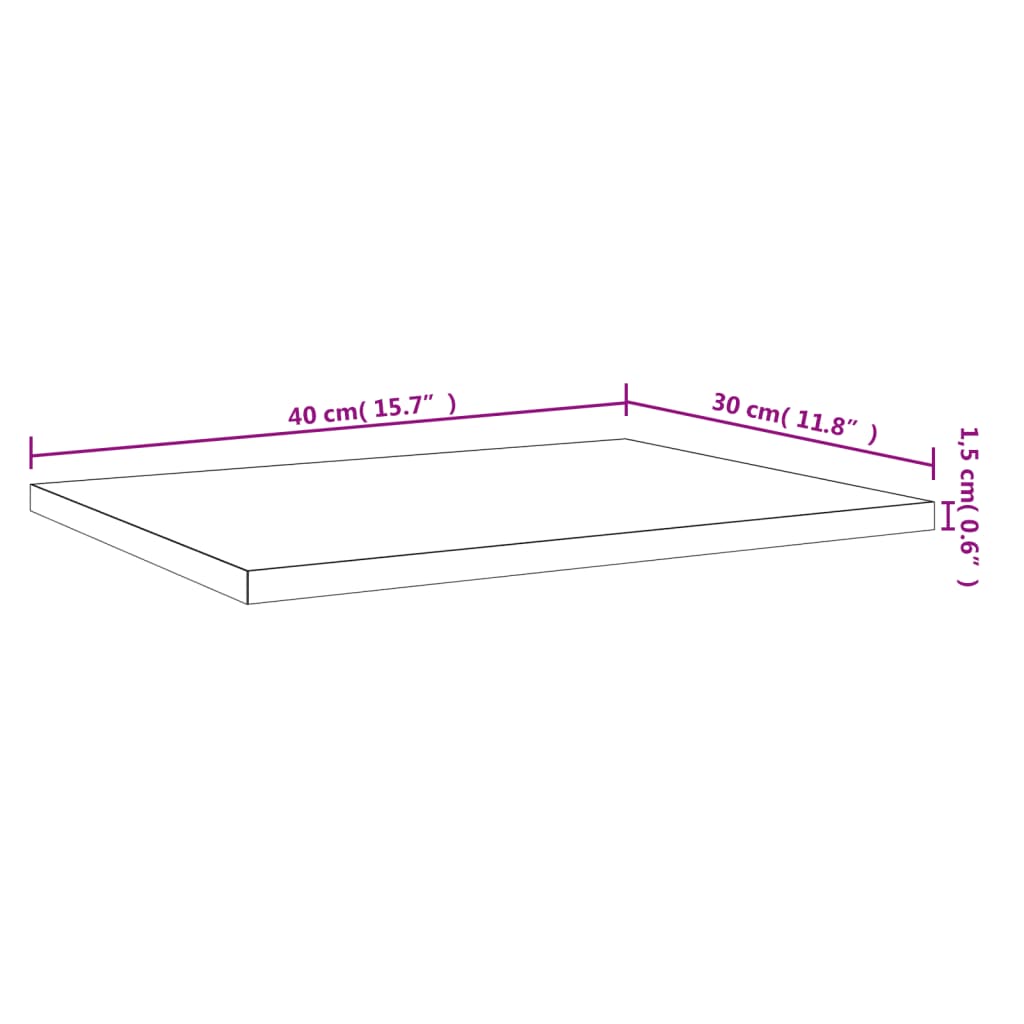 Étagères murales 4 pcs chêne fumé 40x30x1,5cm bois d'ingénierie - XIOS