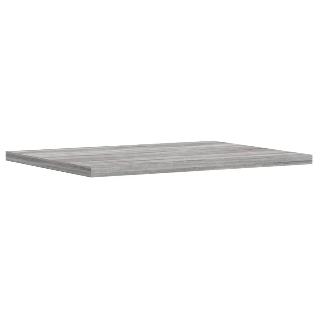 Étagères murales 4 pcs sonoma gris 40x30x1,5 cm bois ingénierie - XIOS