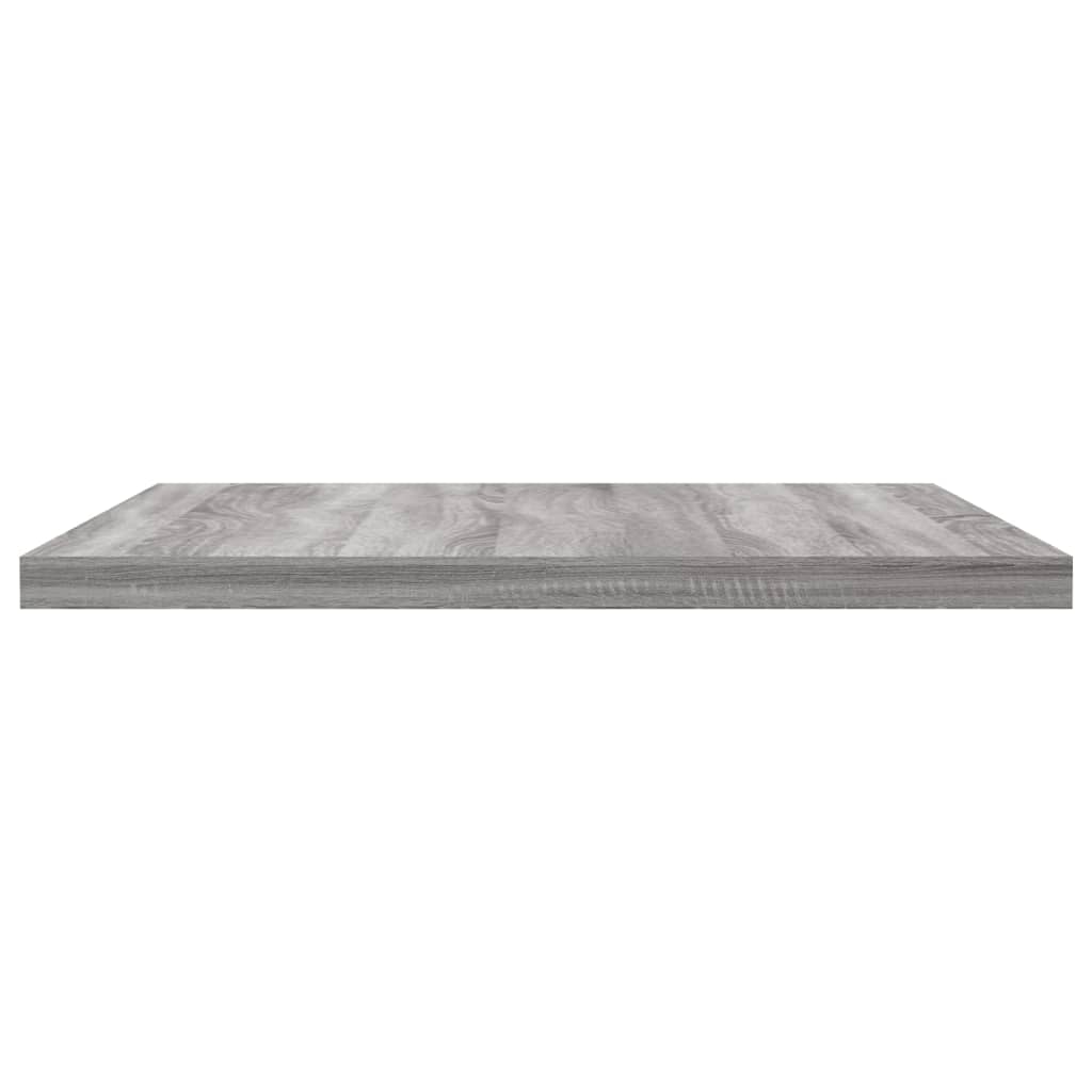 Étagères murales 4 pcs sonoma gris 40x30x1,5 cm bois ingénierie - XIOS