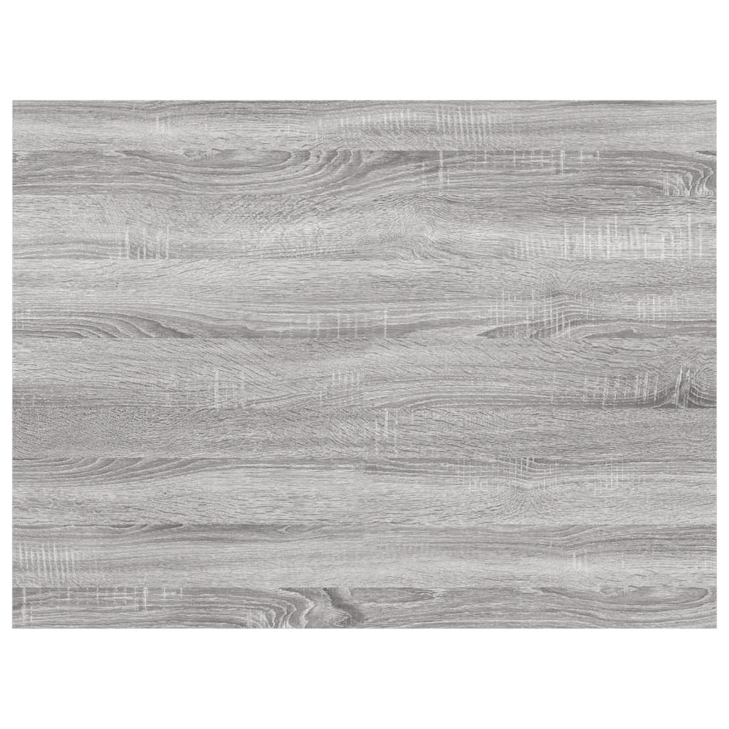 Étagères murales 4 pcs sonoma gris 40x30x1,5 cm bois ingénierie - XIOS
