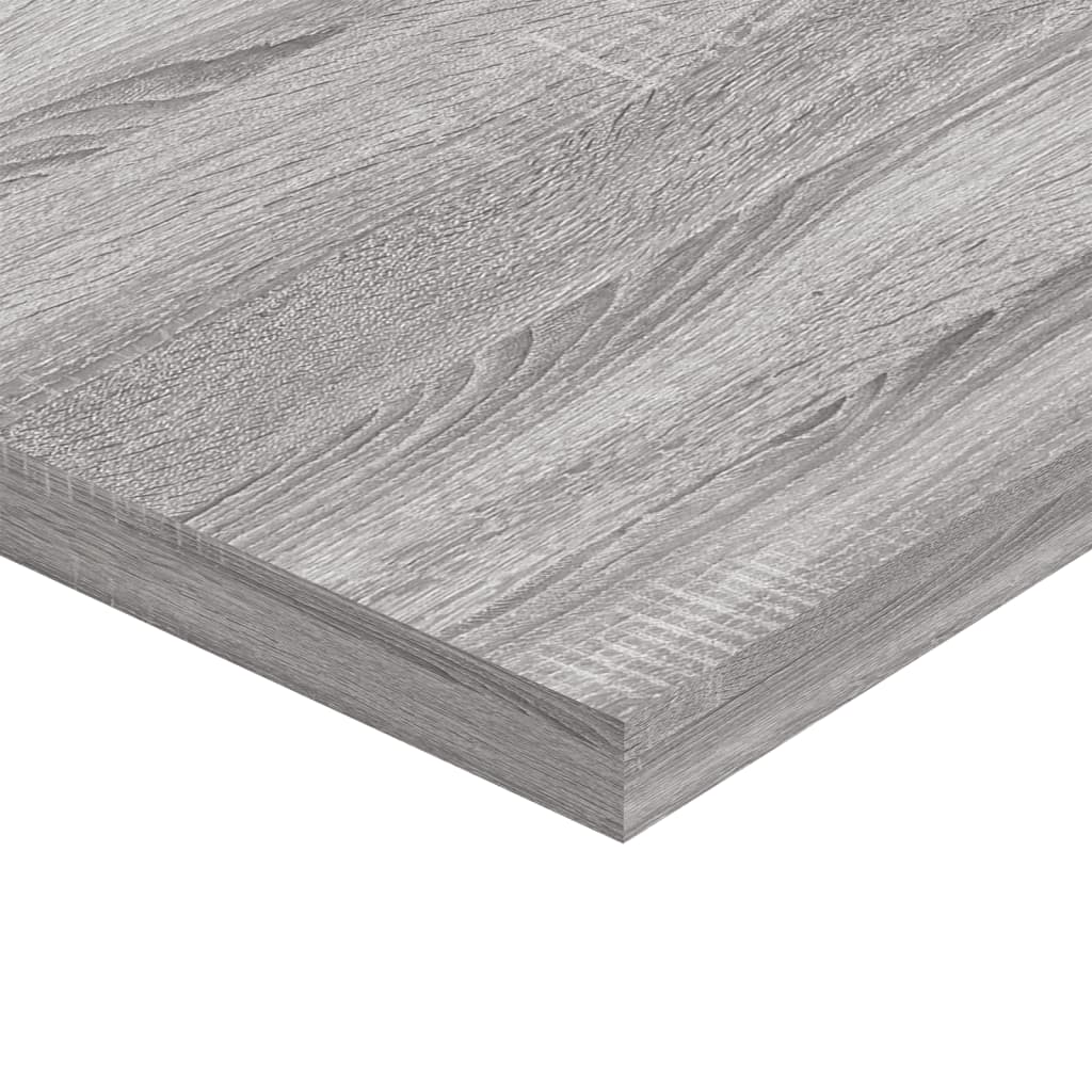 Étagères murales 4 pcs sonoma gris 40x30x1,5 cm bois ingénierie - XIOS