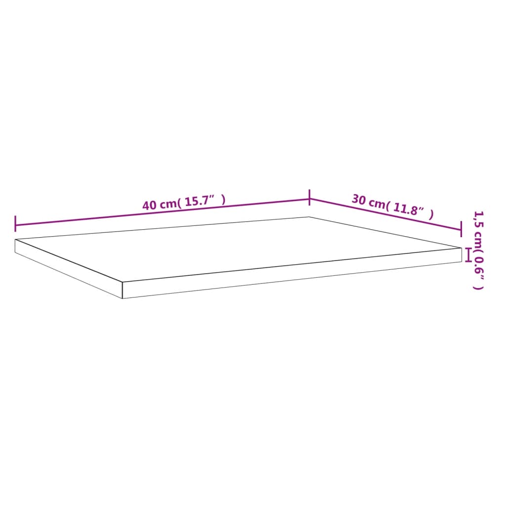 Étagères murales 4 pcs sonoma gris 40x30x1,5 cm bois ingénierie - XIOS