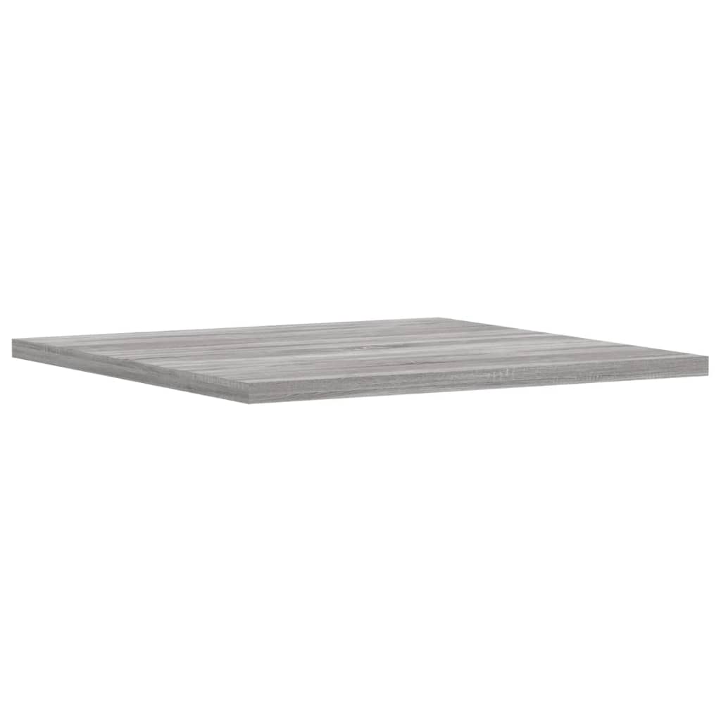 Étagères murales 4 pcs sonoma gris 40x40x1,5 cm bois ingénierie - XIOS