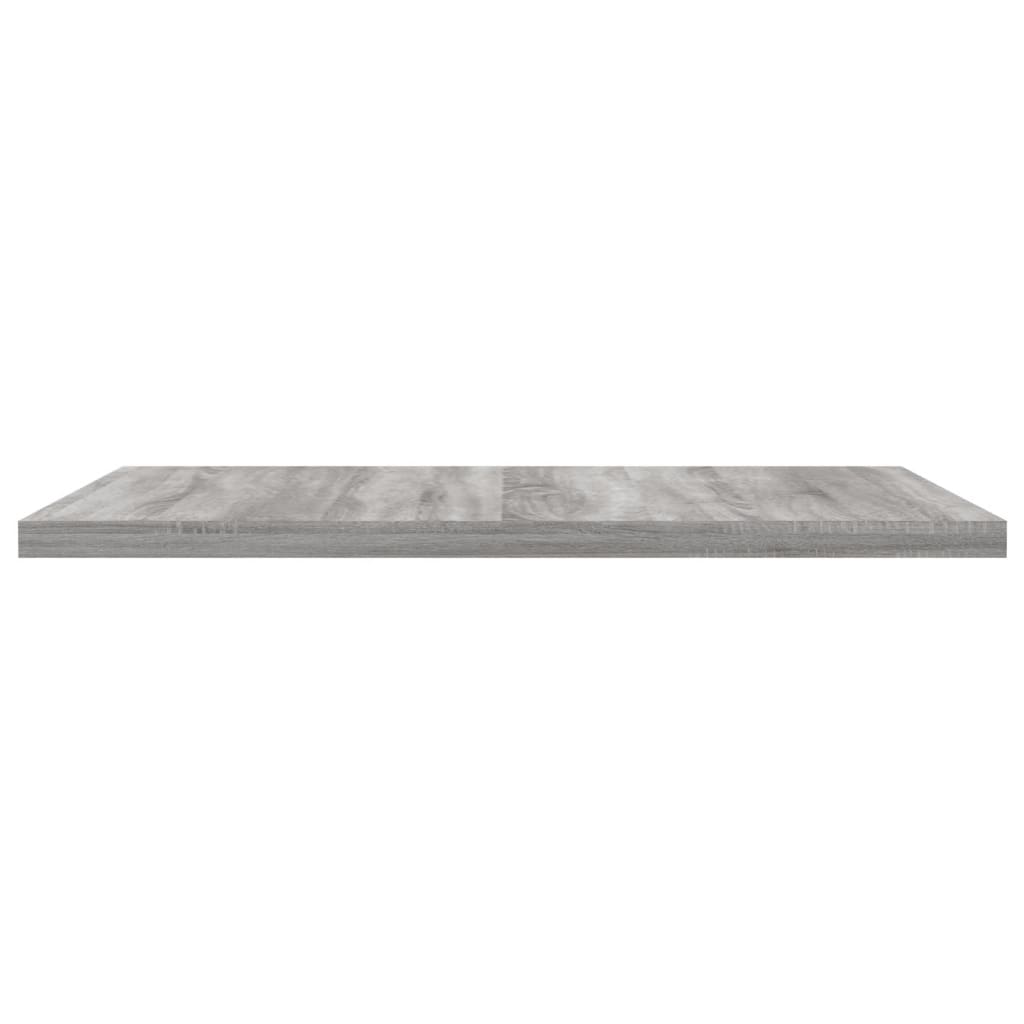Étagères murales 4 pcs sonoma gris 40x40x1,5 cm bois ingénierie - XIOS