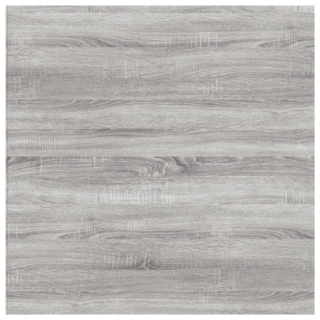 Étagères murales 4 pcs sonoma gris 40x40x1,5 cm bois ingénierie - XIOS