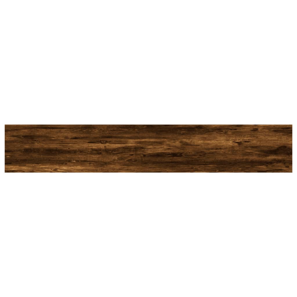 Étagères murales 4 pcs chêne fumé 60x10x1,5cm bois d'ingénierie - XIOS