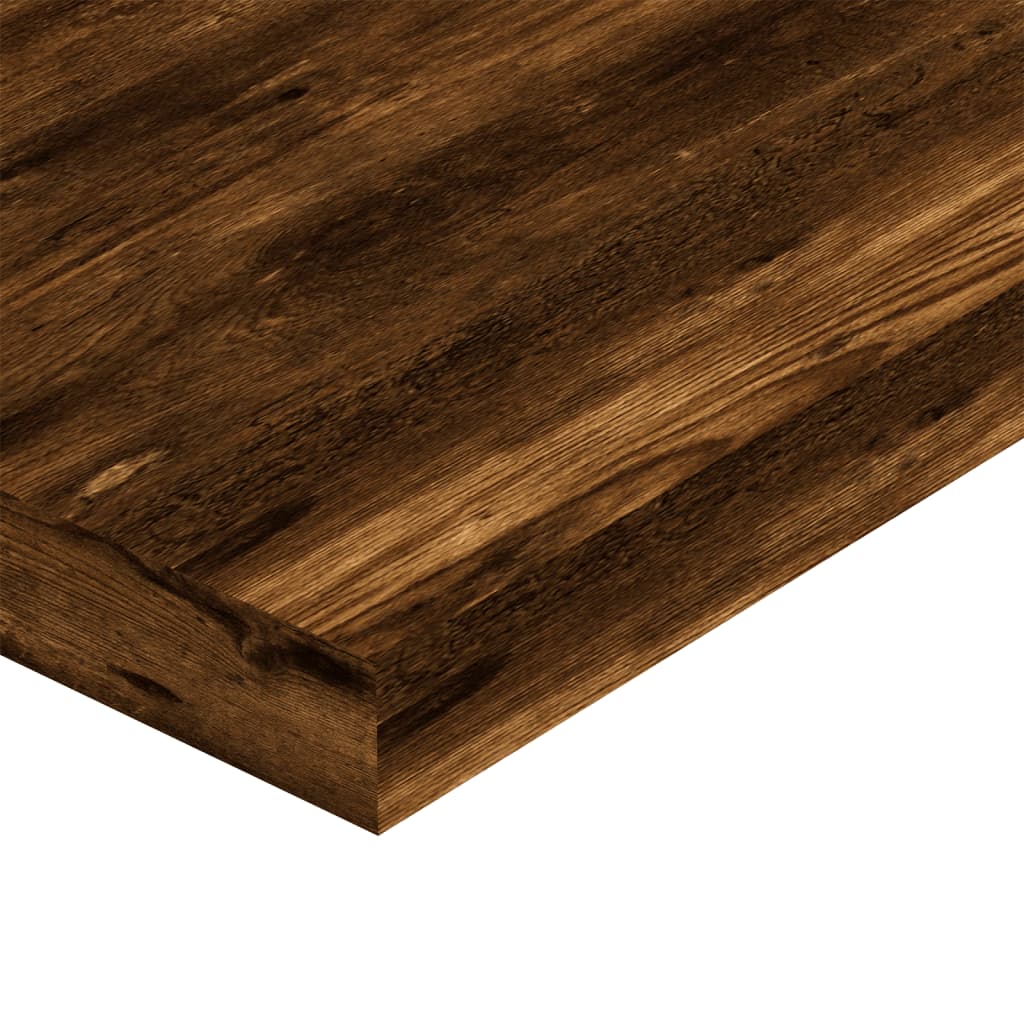 Étagères murales 4 pcs chêne fumé 60x10x1,5cm bois d'ingénierie - XIOS