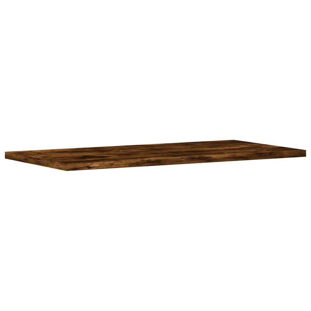 Étagères murales 4 pcs chêne fumé 60x20x1,5cm bois d'ingénierie - XIOS