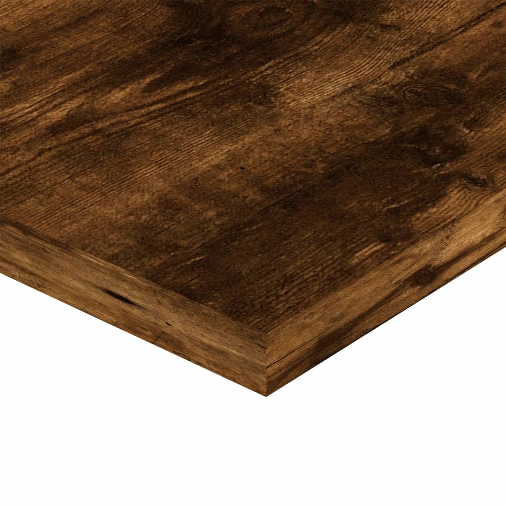 Étagères murales 4 pcs chêne fumé 60x20x1,5cm bois d'ingénierie - XIOS
