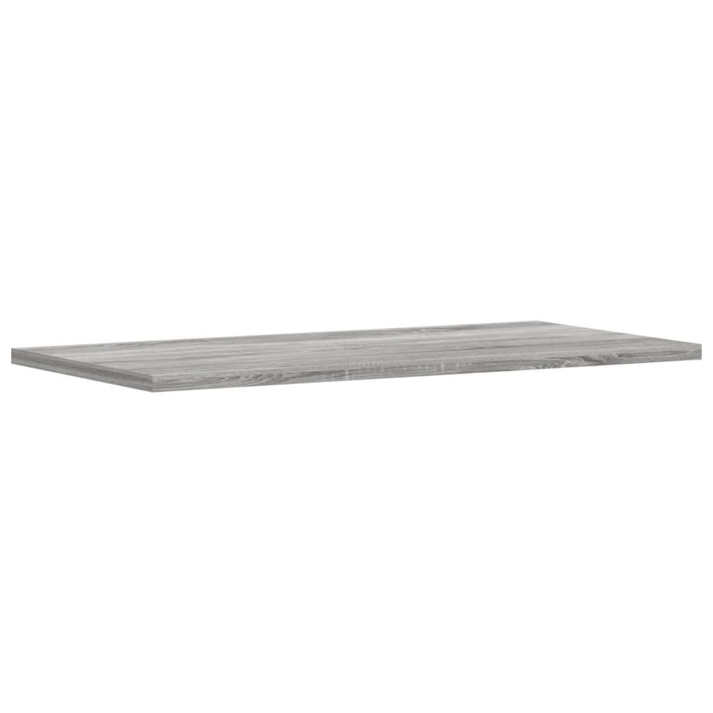 Étagères murales 4 pcs sonoma gris 60x20x1,5 cm bois ingénierie - XIOS