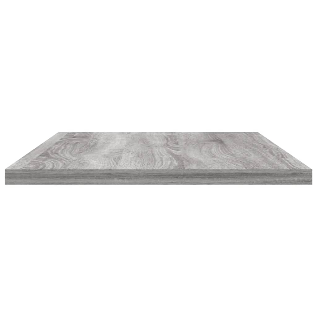 Étagères murales 4 pcs sonoma gris 60x20x1,5 cm bois ingénierie - XIOS