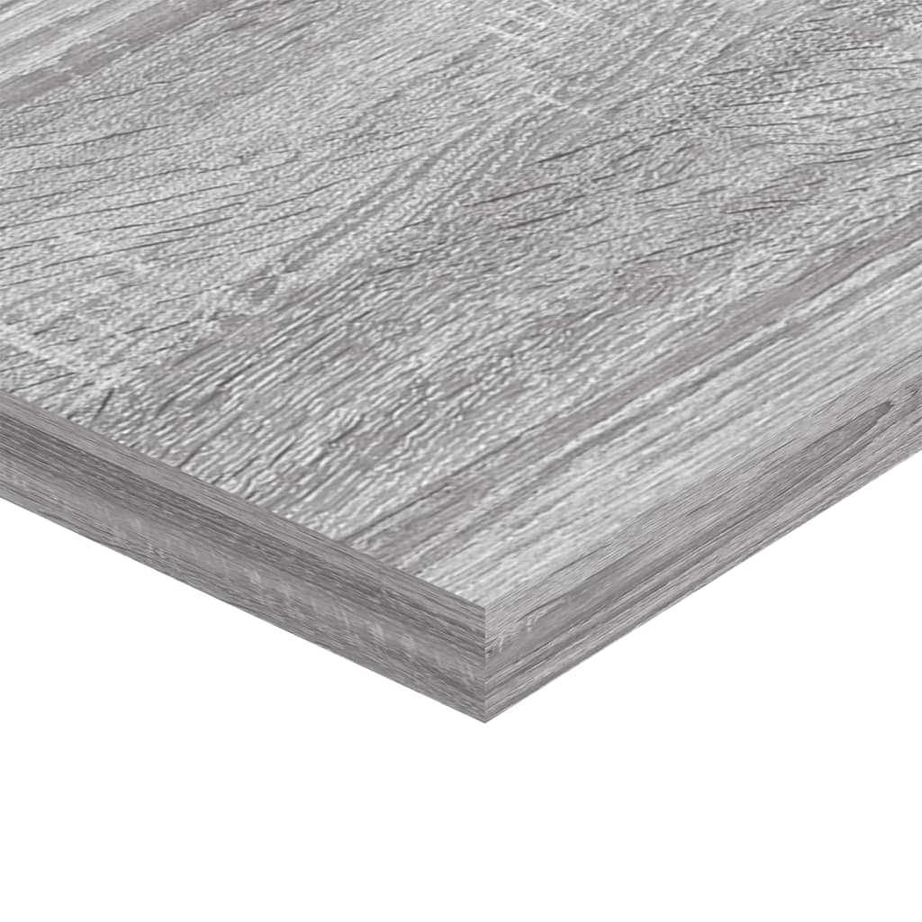 Étagères murales 4 pcs sonoma gris 60x20x1,5 cm bois ingénierie - XIOS