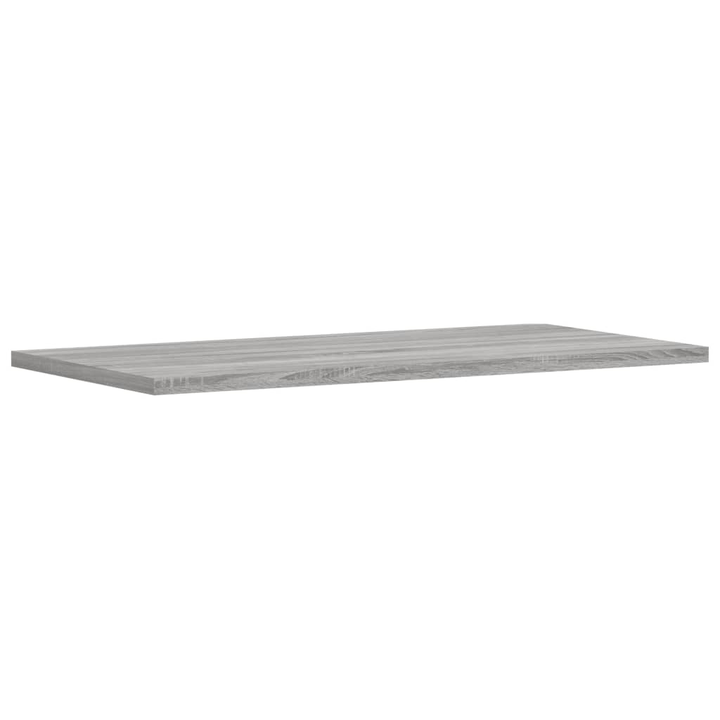 Étagères murales 4 pcs sonoma gris 60x30x1,5 cm bois ingénierie - XIOS