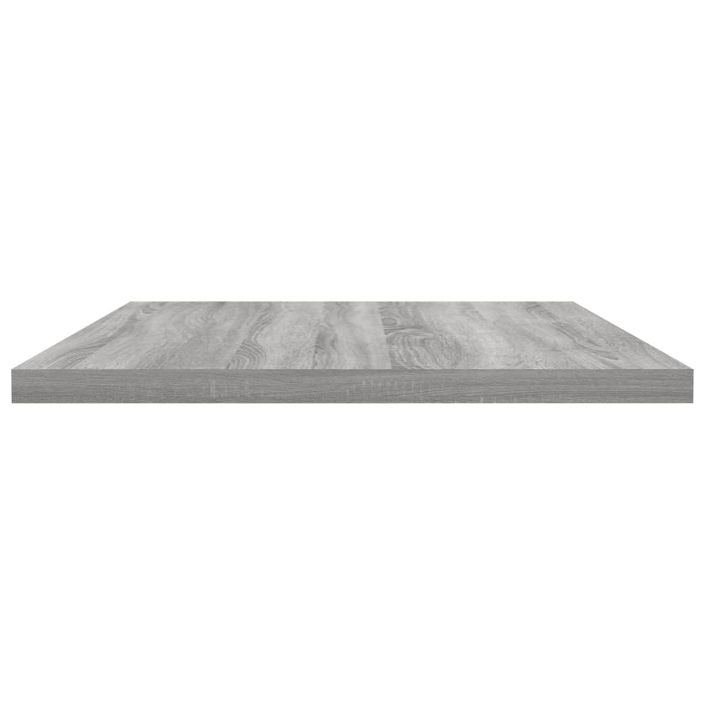 Étagères murales 4 pcs sonoma gris 60x30x1,5 cm bois ingénierie - XIOS